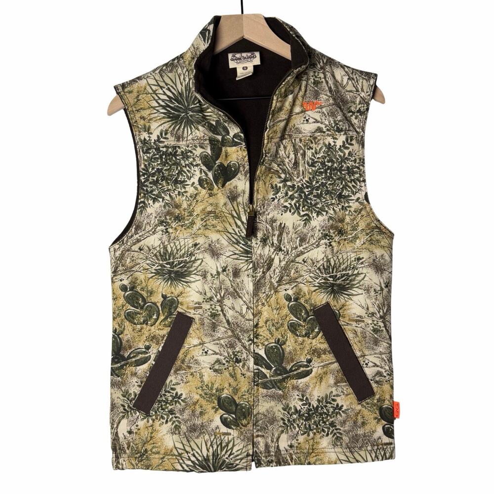 GameGuard Guía Grande Vest Desert Bush Cactus Camo Print size S